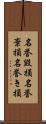 名誉毀損 Scroll