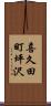 喜久田町坪沢 Scroll