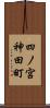 四ノ宮神田町 Scroll