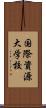国際資源大学校 Scroll