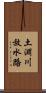 土淵川放水路 Scroll