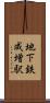 地下鉄成増駅 Scroll