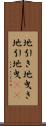 地引き Scroll