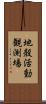 地殻活動観測場 Scroll