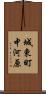 城東町中河原 Scroll