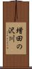 増田の沢川 Scroll
