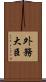 外務大臣 Scroll
