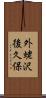 外蛯沢後久保 Scroll