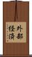 外部経済 Scroll