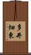 多井畑東 Scroll