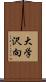 大学沢向 Scroll