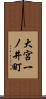 大宮一ノ井町 Scroll