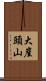 大崖頭山 Scroll