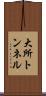 大所トンネル Scroll