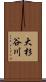 大杉谷川 Scroll