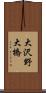 大沢野大橋 Scroll