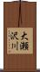 大瀬沢川 Scroll