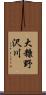 大糠野沢川 Scroll