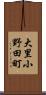 大里小野田町 Scroll