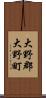 大野郡大野町 Scroll