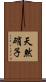 天然硝子 Scroll