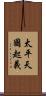 太平天國起義 Scroll
