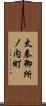 太秦御所ノ内町 Scroll