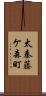 太秦藤ケ森町 Scroll