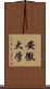 安徽大学 Scroll