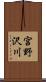 宮野沢川 Scroll