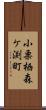 小栗栖森ケ渕町 Scroll