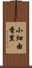 小畑由香里 Scroll