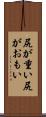 尻が重い Scroll