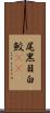 尾黒目白鮫(rK) Scroll