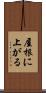 屋根に上がる Scroll
