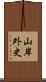 山岸外史 Scroll