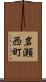 岩瀬西町 Scroll