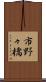 市野々橋 Scroll