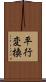 平行変換 Scroll