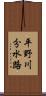 平野川分水路 Scroll