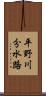 平野川分水路 Scroll