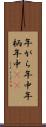年がら年中 Scroll