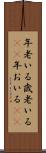 年老いる Scroll