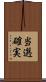 当選確実 Scroll