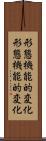 形態機能的変化 Scroll