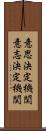 意思決定機関 Scroll