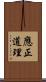 應正道理 Scroll