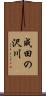 成田の沢川 Scroll