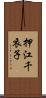 押江千衣子 Scroll