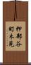 押部谷町木見 Scroll